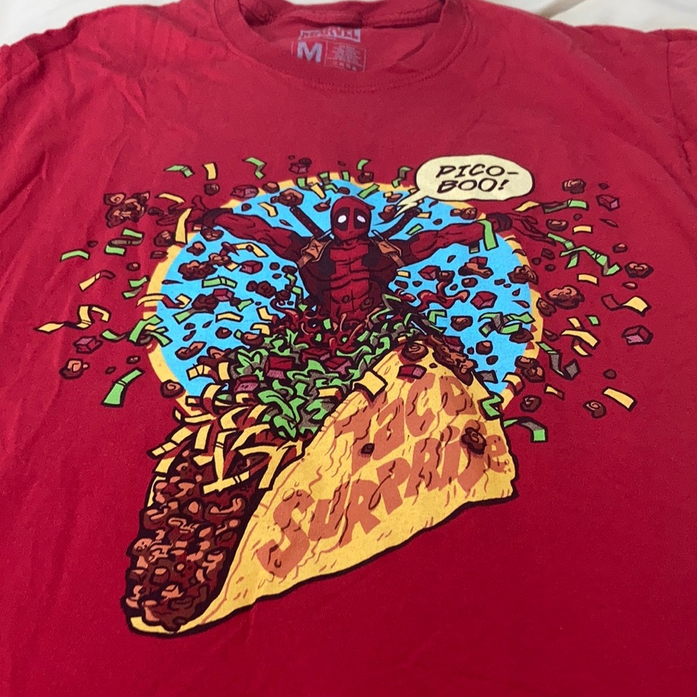 Deadpool taco shirt